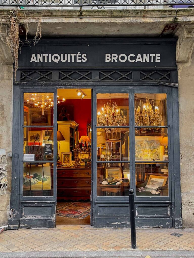 antique shop bordeaux
