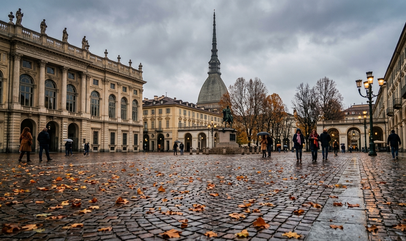 Turin in Italy in November