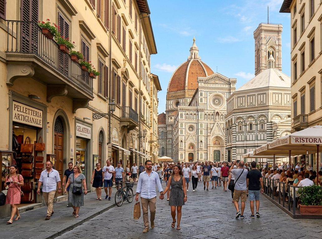 Florence in Italy in September
