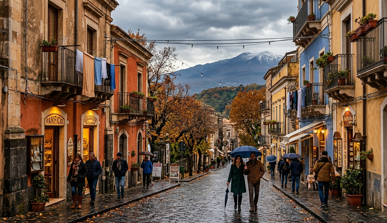 Sicily in Italy in November