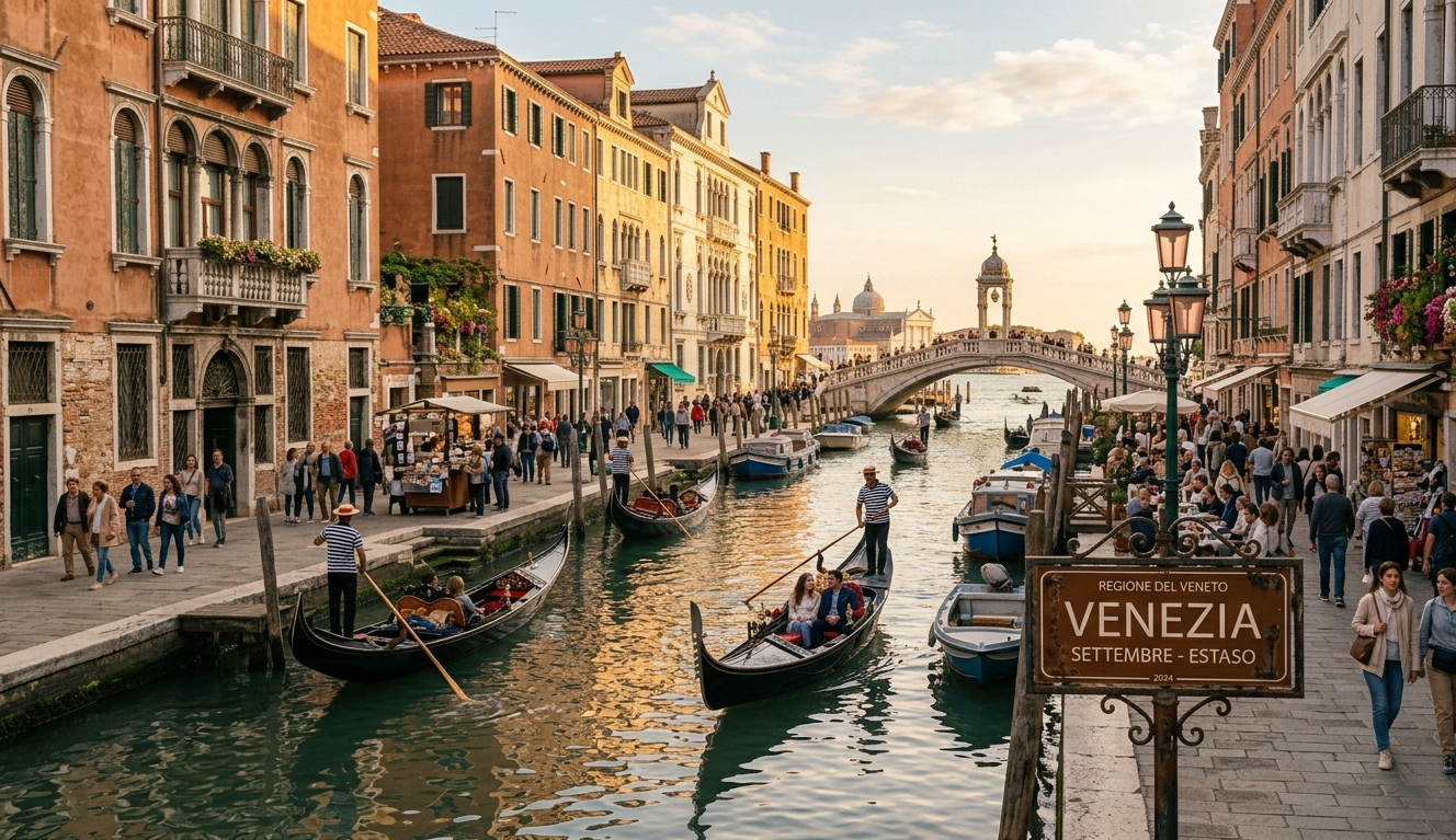 Venice in Italy in September